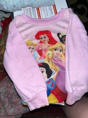 Disney Princess Pink Toddler Pajamas